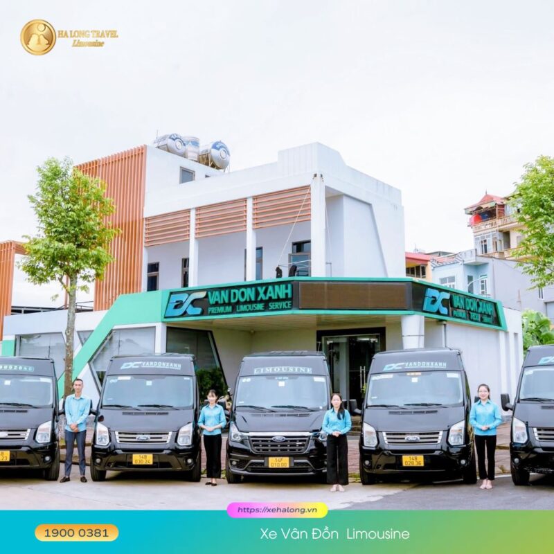 Xe limousine nào có dịch vụ đón tận nhà từ Hà Nội đi Hạ Long? 5 Vân Đồn Xanh Limousine